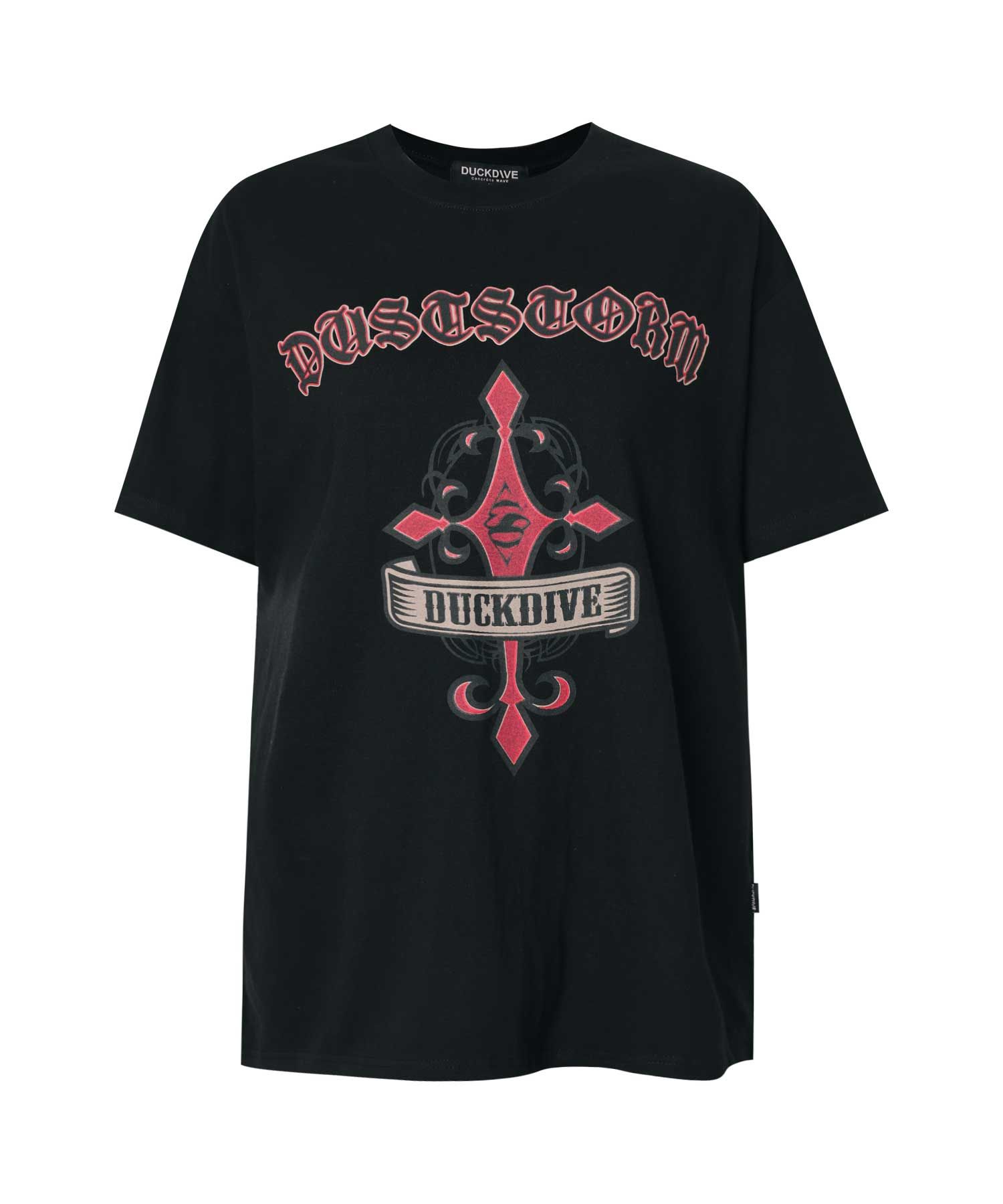 【 DUCKDIVE 】Cross vintage graphic Tシャツ (2色) unisex MUSINSA | DUCKDIVE Cross vintage graphic short-sleeved T