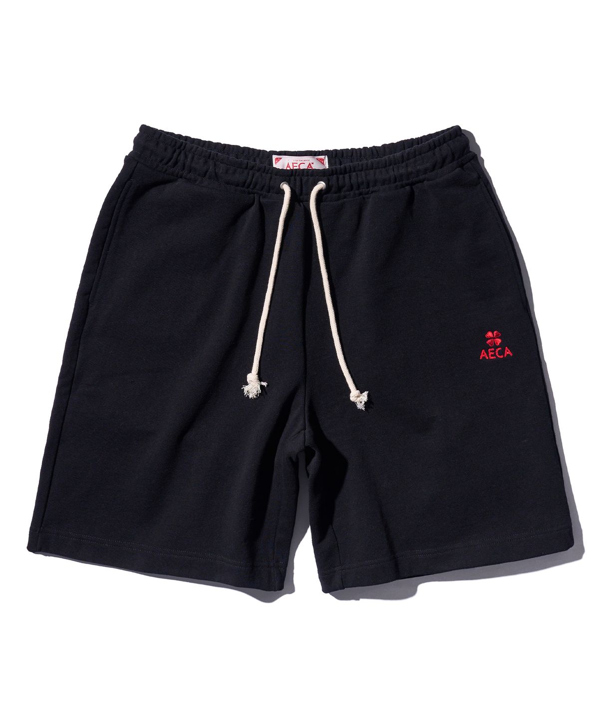 에이카화이트(AECA) EVERYDAY AECA CLOVER  STRAIGHT SHORTS-BLACK