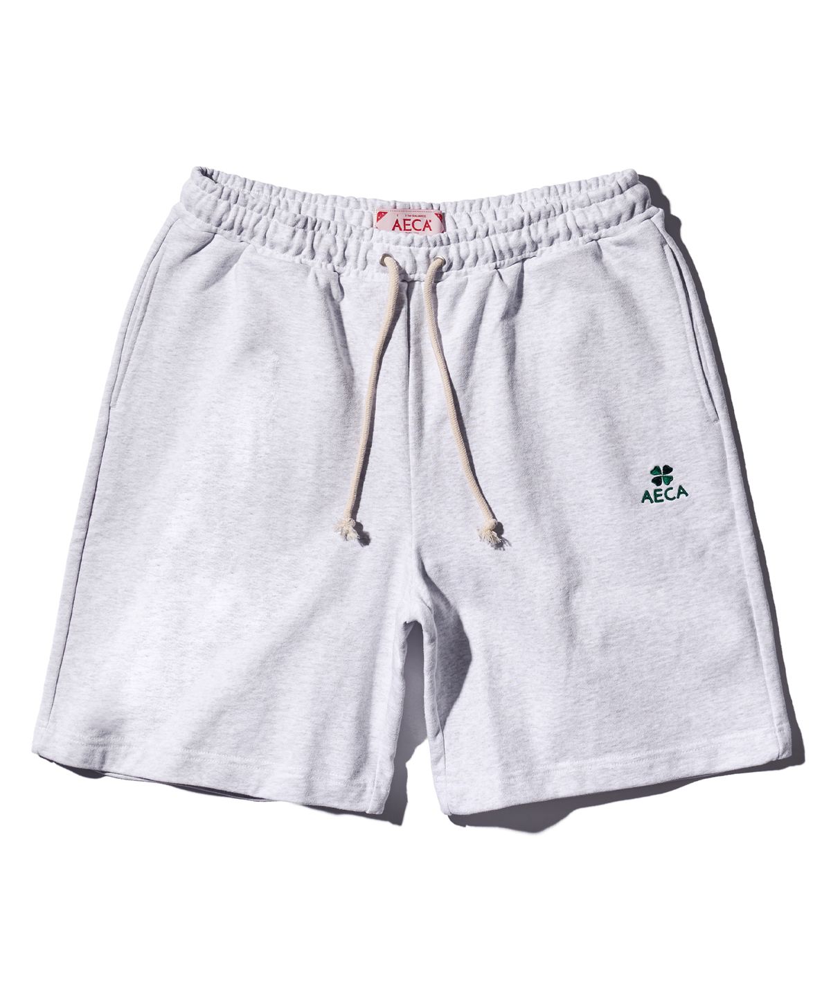 에이카화이트(AECA) EVERYDAY AECA CLOVER  STRAIGHT SHORTS-LIGHT GREY