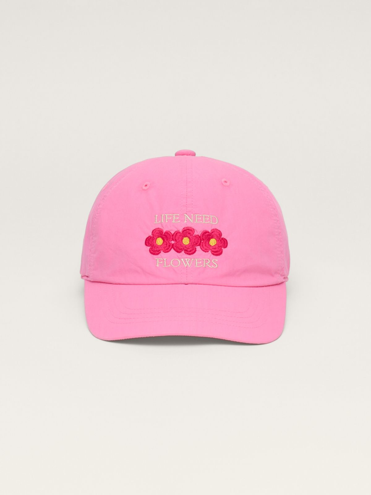 시엔느(SIENNE) Flower Ball Cap (Pink)