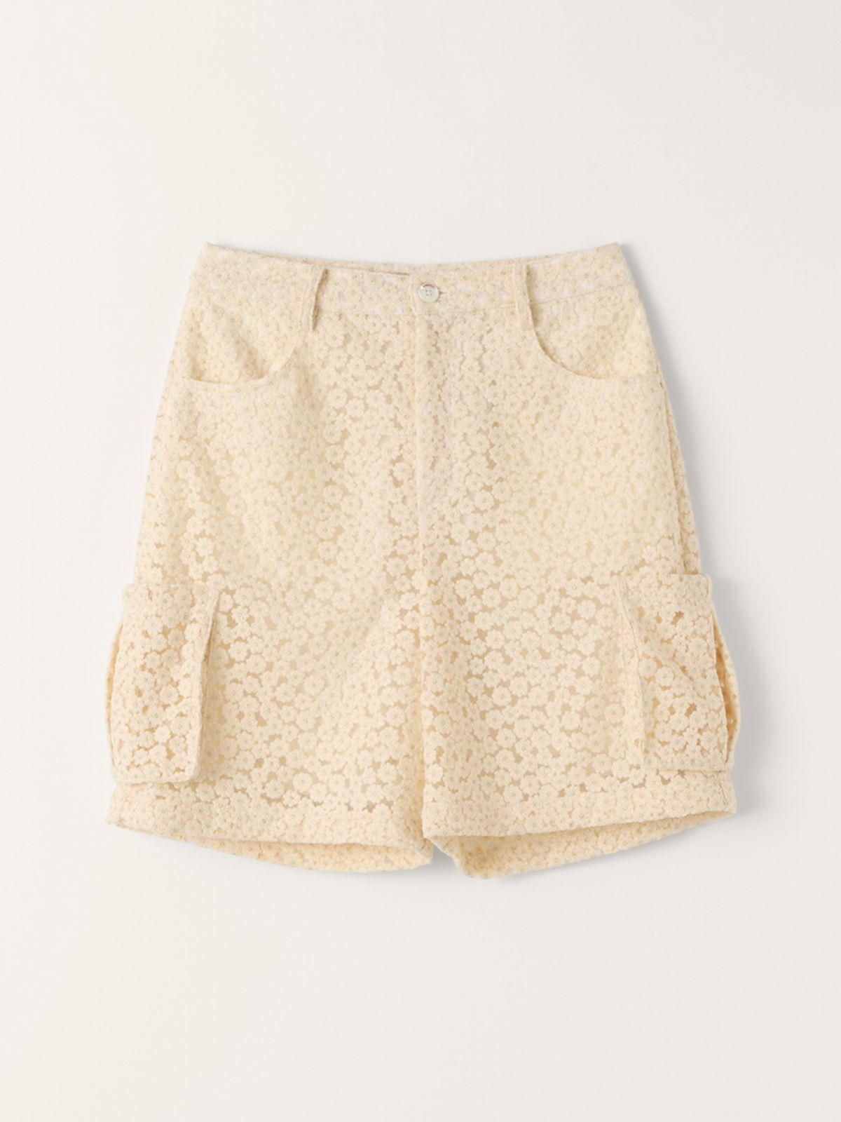 시엔느(SIENNE) Puglia Pocket Shorts (Beige)