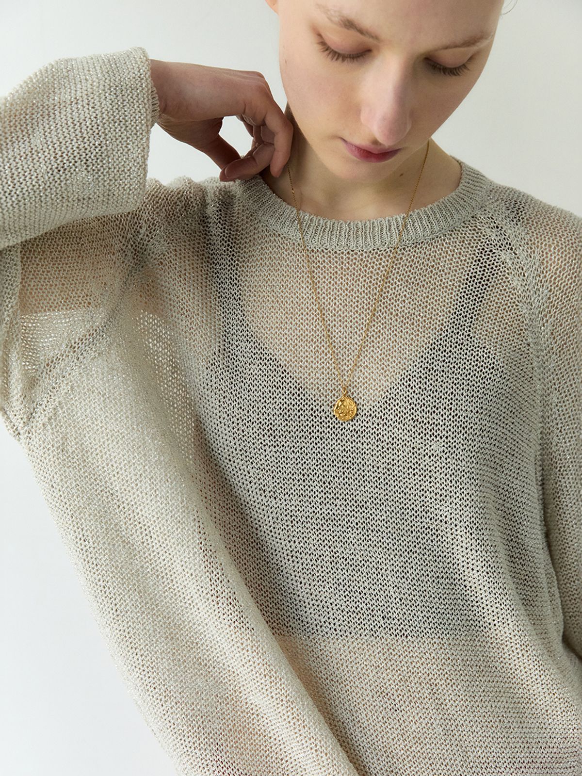 시엔느(SIENNE) Mallorca Knit (Silver)