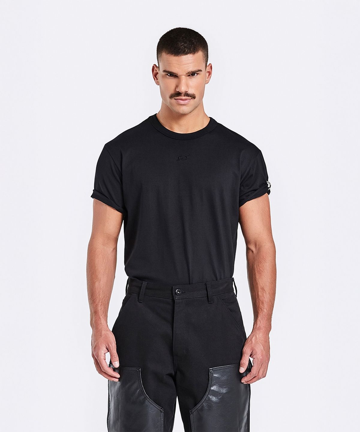 51퍼센트(51PERCENT) Ring T-shirt - Black