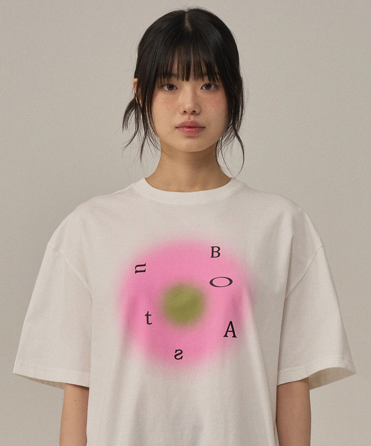 보나츠 팔레트(BONATSPALETTE) BP 페이퍼 크레인 티셔츠_WHITE