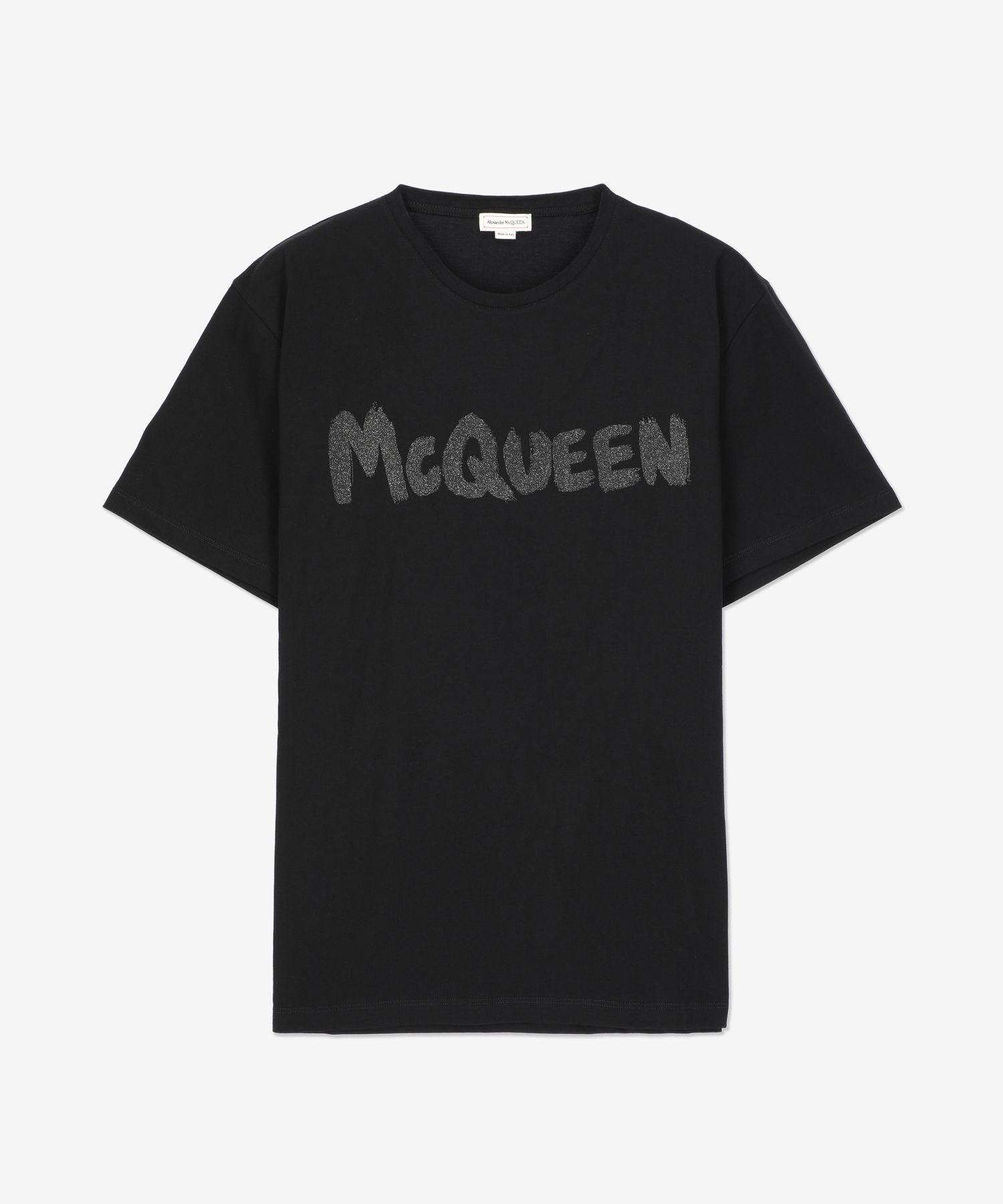 ★alexander mcqueen★ Graffiti Short Sleeve T-Shirt Black 79 MUSINSA | ALEXANDER McQUEEN Graffiti Short Sleeve T-Shirt