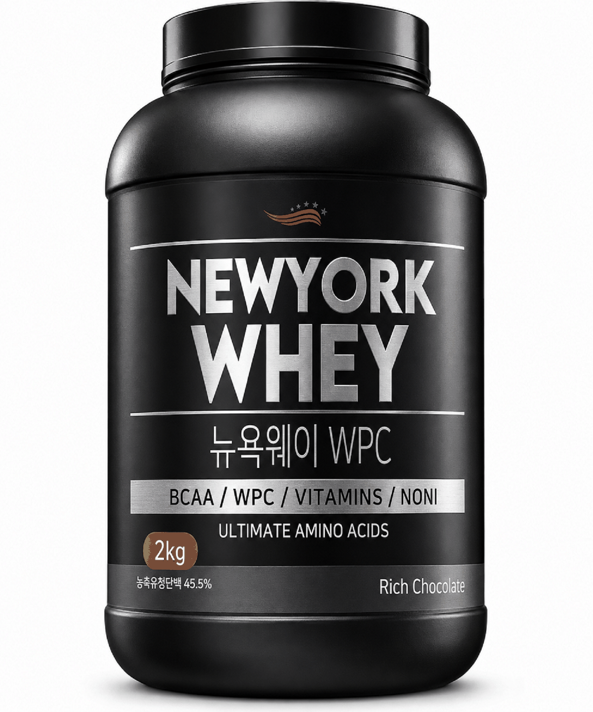 뉴트리션팩토리(NUTRITIONFACTORY) 뉴욕웨이 WPC 초코맛 2kg 단백질보충제 헬스 프로틴 농축유청
