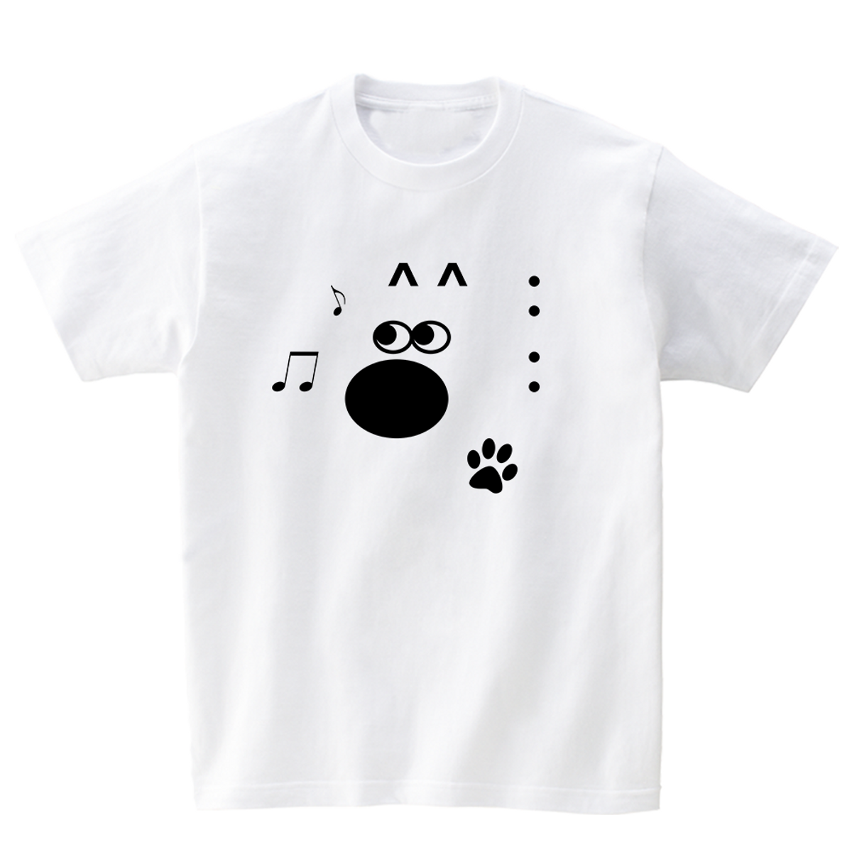 어썸어스(AWESOMEUS) DOG IN A RHYTHM T-SHIRTS_4COLOR