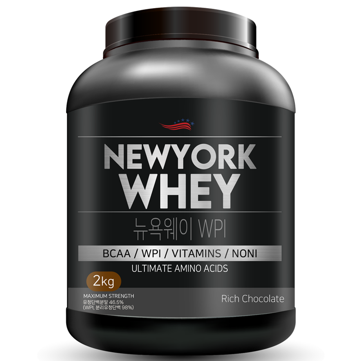 뉴트리션팩토리(NUTRITIONFACTORY) 유당제로 뉴욕웨이 WPI 초코맛 2kg 단백질보충제 프로틴
