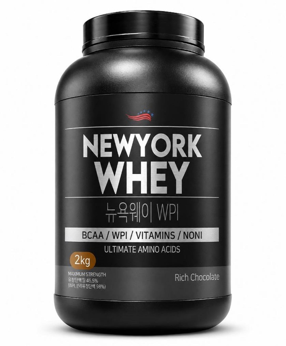 뉴트리션팩토리(NUTRITIONFACTORY) 유당제로 뉴욕웨이 WPI 초코맛 2kg 단백질보충제 프로틴