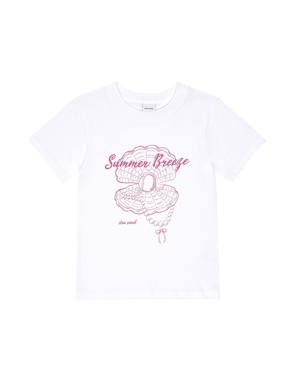 아이토브 서울(ITOV SEOUL) Pearl Short-Sleeved T-Shirt ver.2 WPK