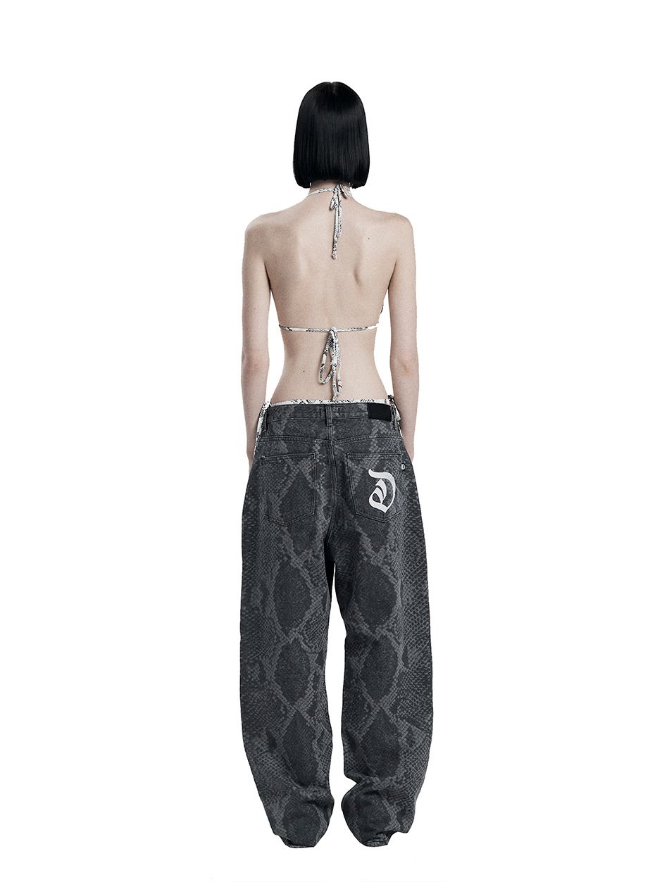 【ODOR】Kay python pants MUSINSA | ODOR Kay python pants