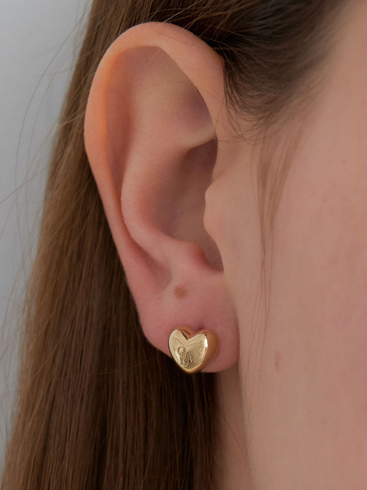 오블라(OVLA) OVLA HEART EARRING_S JE025