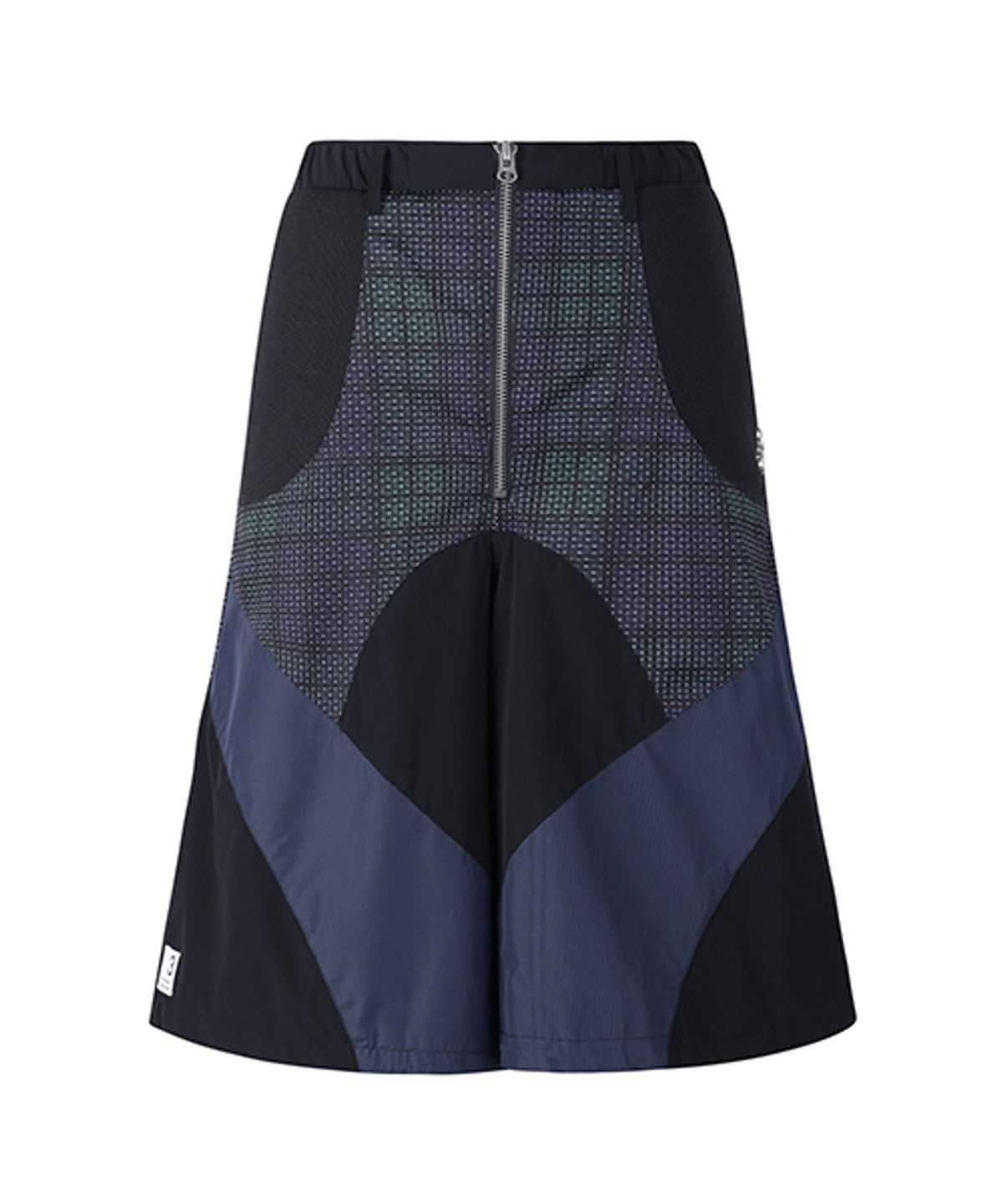 래코드(RECODE) Check Point Patchwork Shorts_R0PAM24102NYX