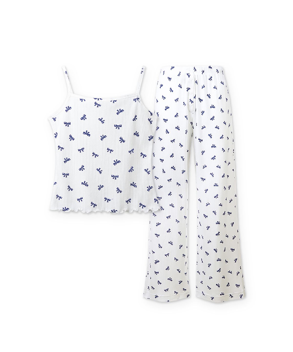 스내피커들(SNAPPY CUDDLE) Bon Bon Ribbon Sleeveless & Pants