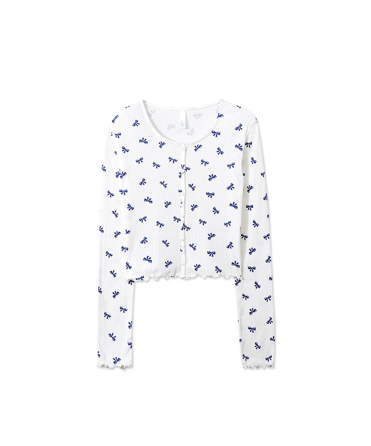 스내피커들(SNAPPY CUDDLE) Bon Bon Ribbon Cardigan