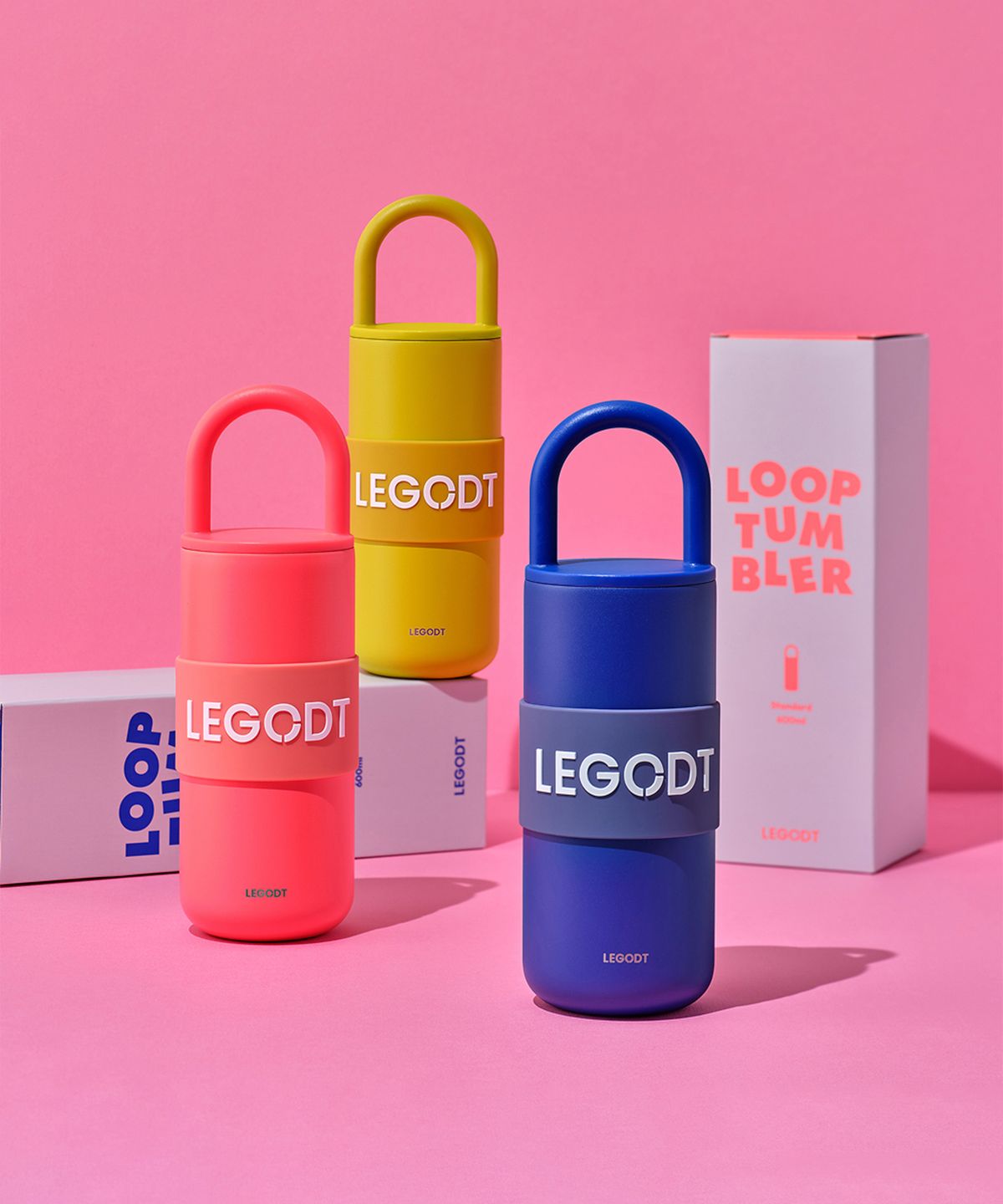 레고트(LEGODT) 루프 텀블러 스탠다드 600ml (3colors)