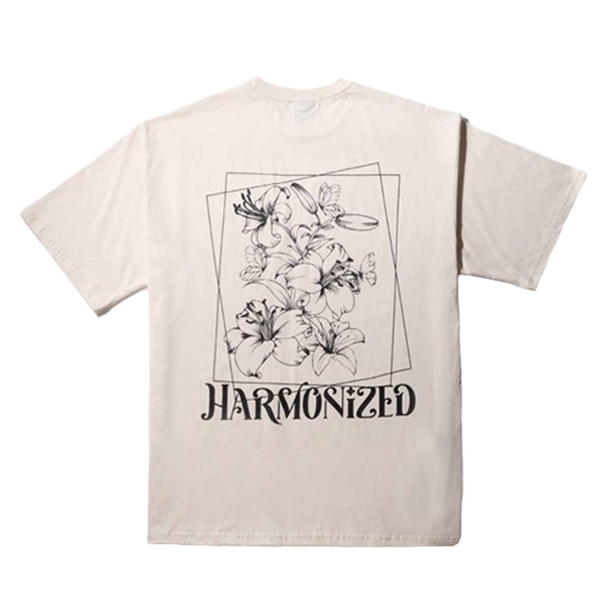 드반(DVÀN) HARMONIZED HALF SLEEVE T-SHIRT (BEIGE) 하모니 티셔츠 (베이지)