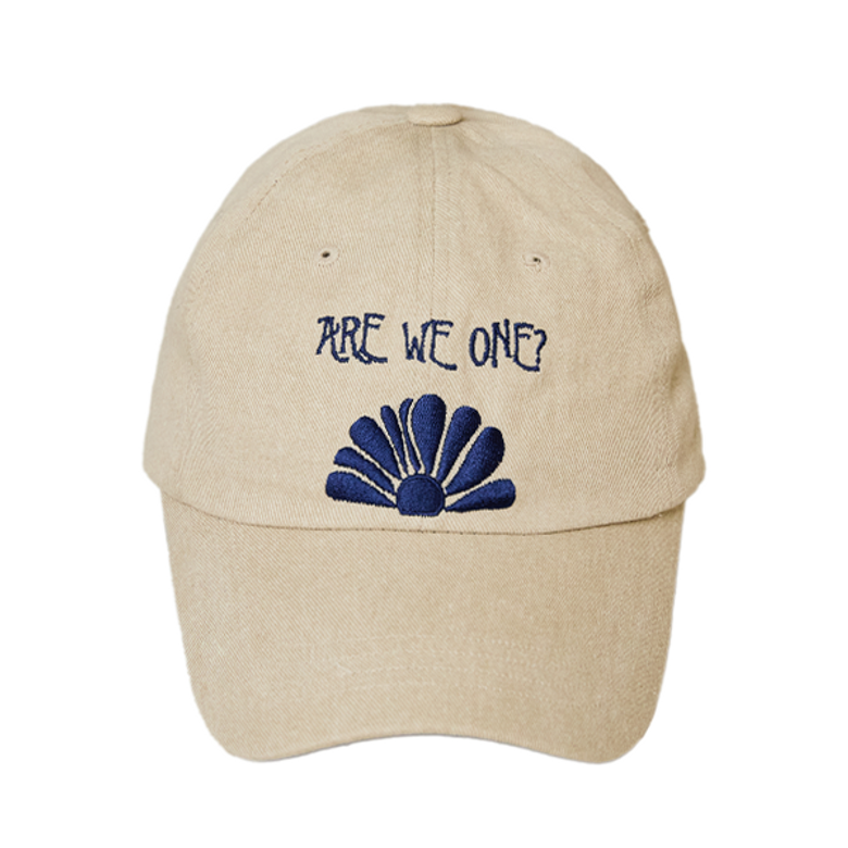 DAISY RISE EMB BALL CAP (BEIGE) 데이지 자수 볼캡 (베이지)