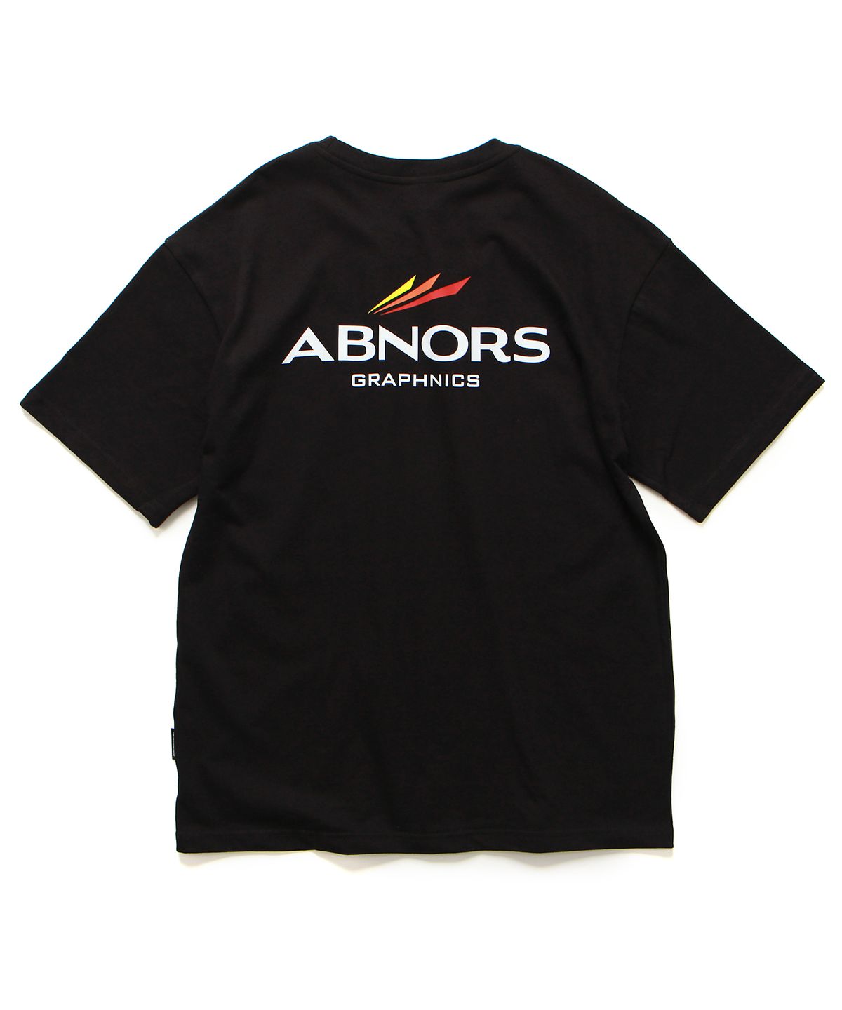 앱놀머씽(ABNORMALTHING) 그라프닉스 티셔츠 블랙 (GRAPHNICS T-SHIRT BLACK)