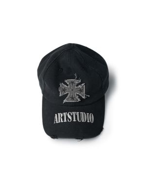 CROSS DESTROYED CAP (BLACK)