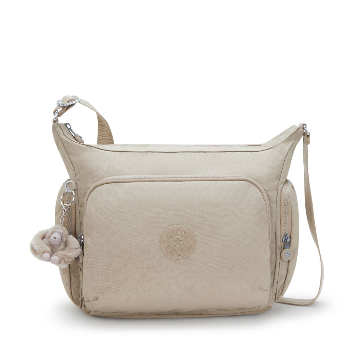 키플링(KIPLING) 크로스백 갭 Sign Beige Emb