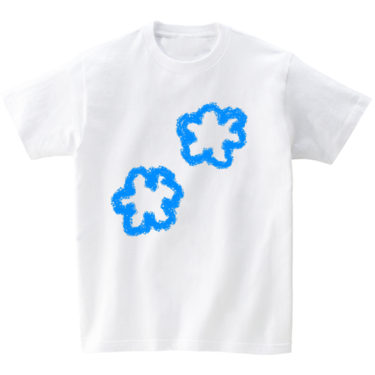 어썸어스(AWESOMEUS) SMALL CUTE CLOUD T-SHIRTS_4COLOR