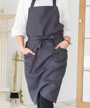 슬림핏 에이프런 3color