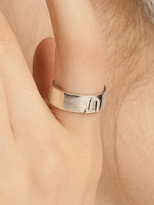 [Ir247]Signature Silver Ring
