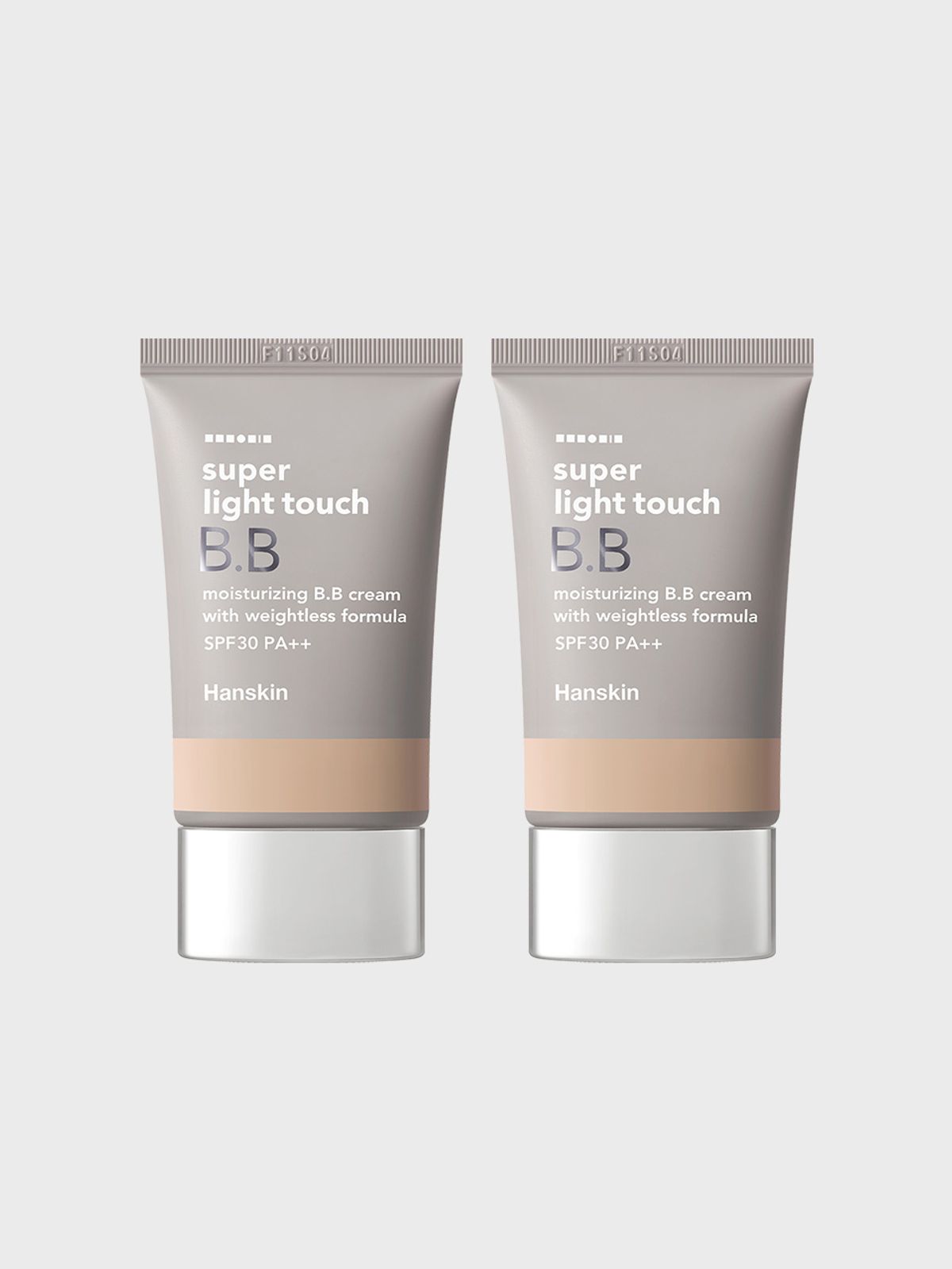 한스킨(HANSKIN) 수퍼 라이트 터치 비비크림 30g 2개