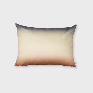 선셋 그라데이션 베개 커버 - 베이지