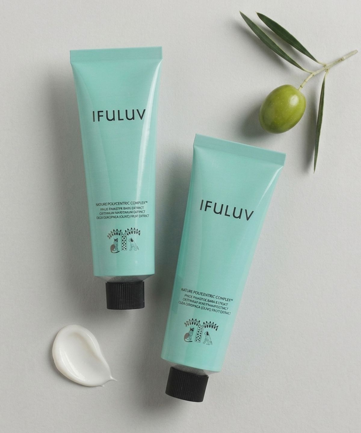 이퓨럽(IFULUV) [2Pack]이퓨럽 고보습 무향 비건 핸드크림 더 베이직 50ml 2개