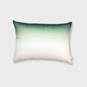 포레스트 그라데이션 베개 커버 - 그린