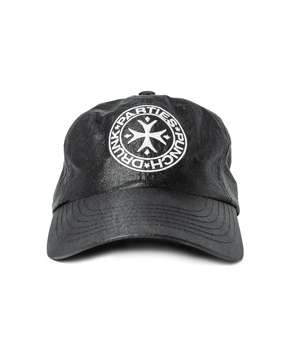 펀치드렁크파티즈(PUNCH DRUNK PARTIES) Nylon High Ball Cap (BLACK)