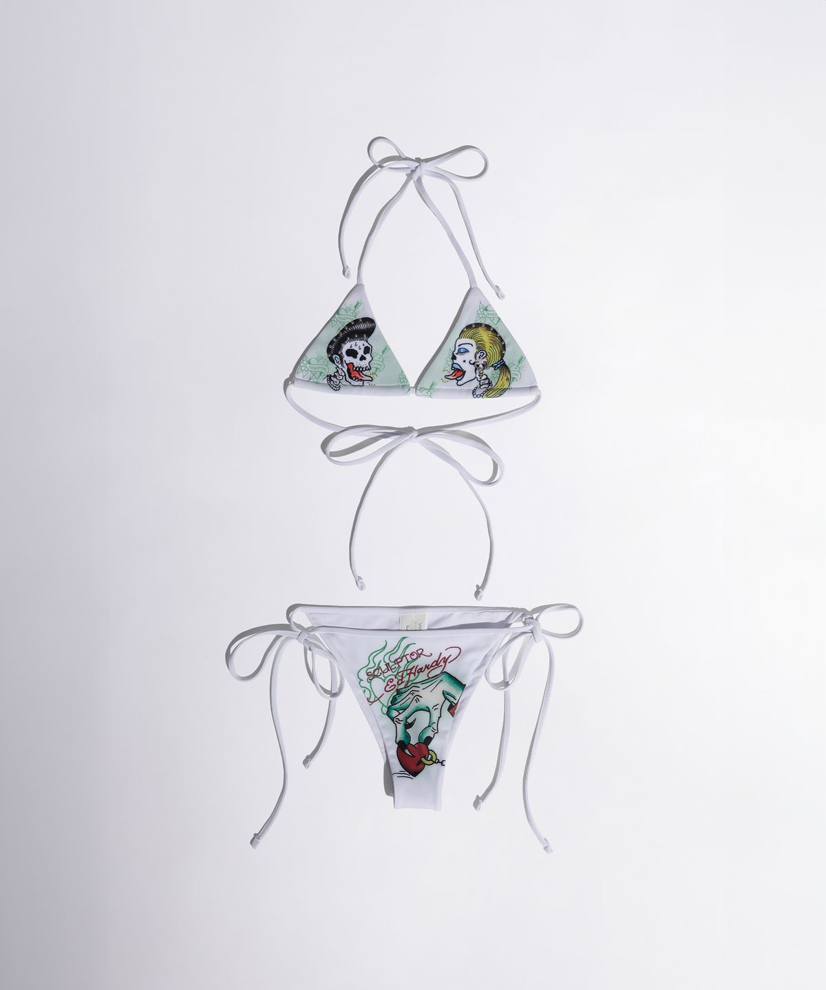 스컬프터(SCULPTOR) [Sculptor X Ed Hardy] Piercing Microkini White