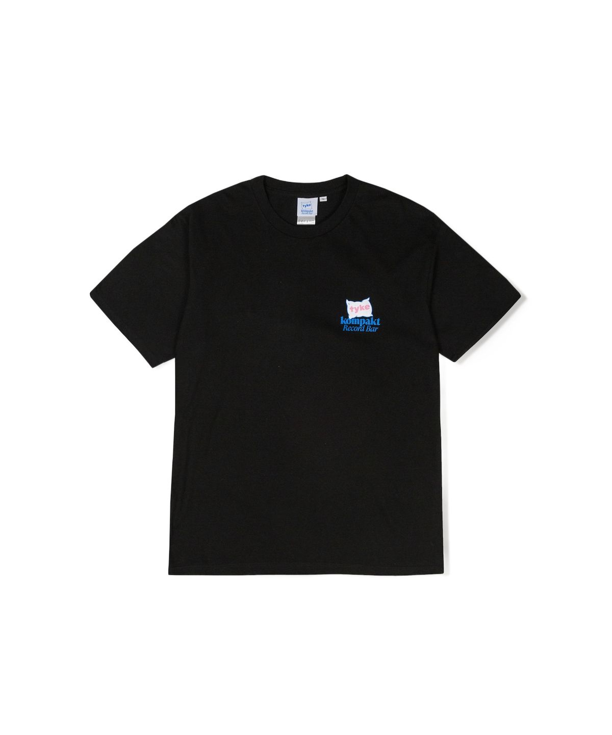 타이크(TYKE) Tyke x Kompakt Record Bar T-shirt Black