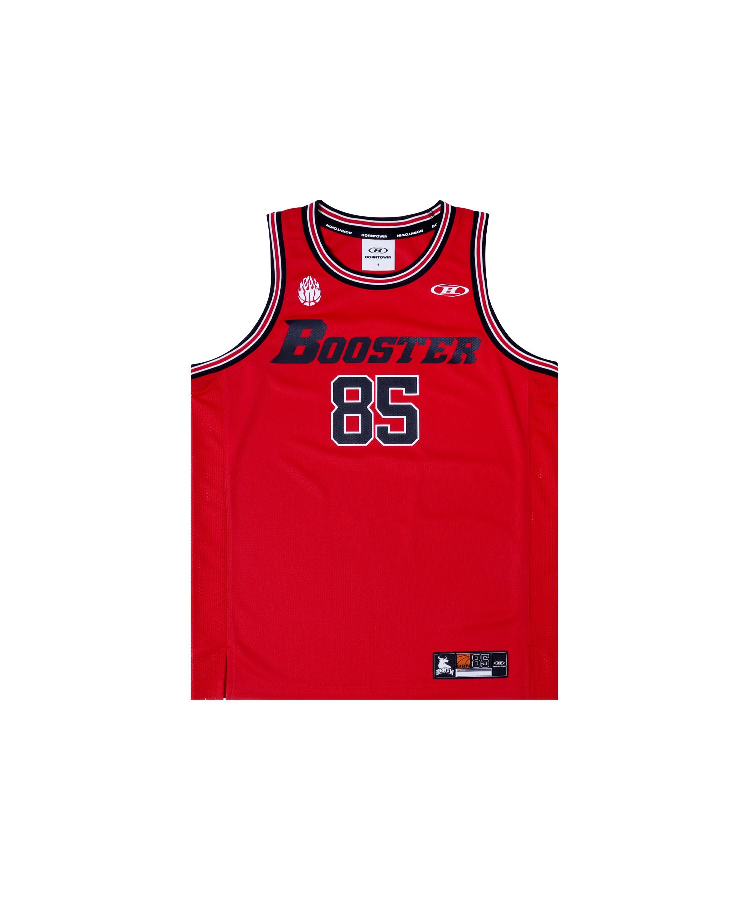 ★2024SS新作★BORN TO WIN★85 BOOSTER MESH JERSEY SLEEVELESS MUSINSA | BORN TO WIN 85 BOOSTER MESH JERSEY SLEEVELESS [RED]
