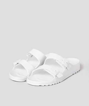 (WOMEN) EVA 투 스트랩 샌들  화이트 (HH44K2A111)