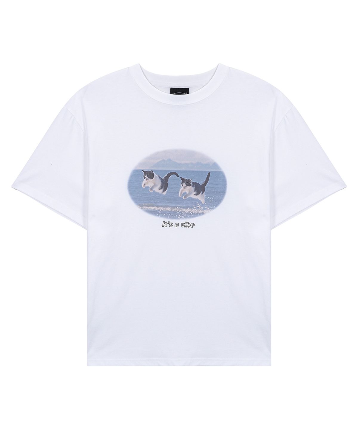 잇자바이브(ITZAVIBE) SUMMER CAT T SHIRT