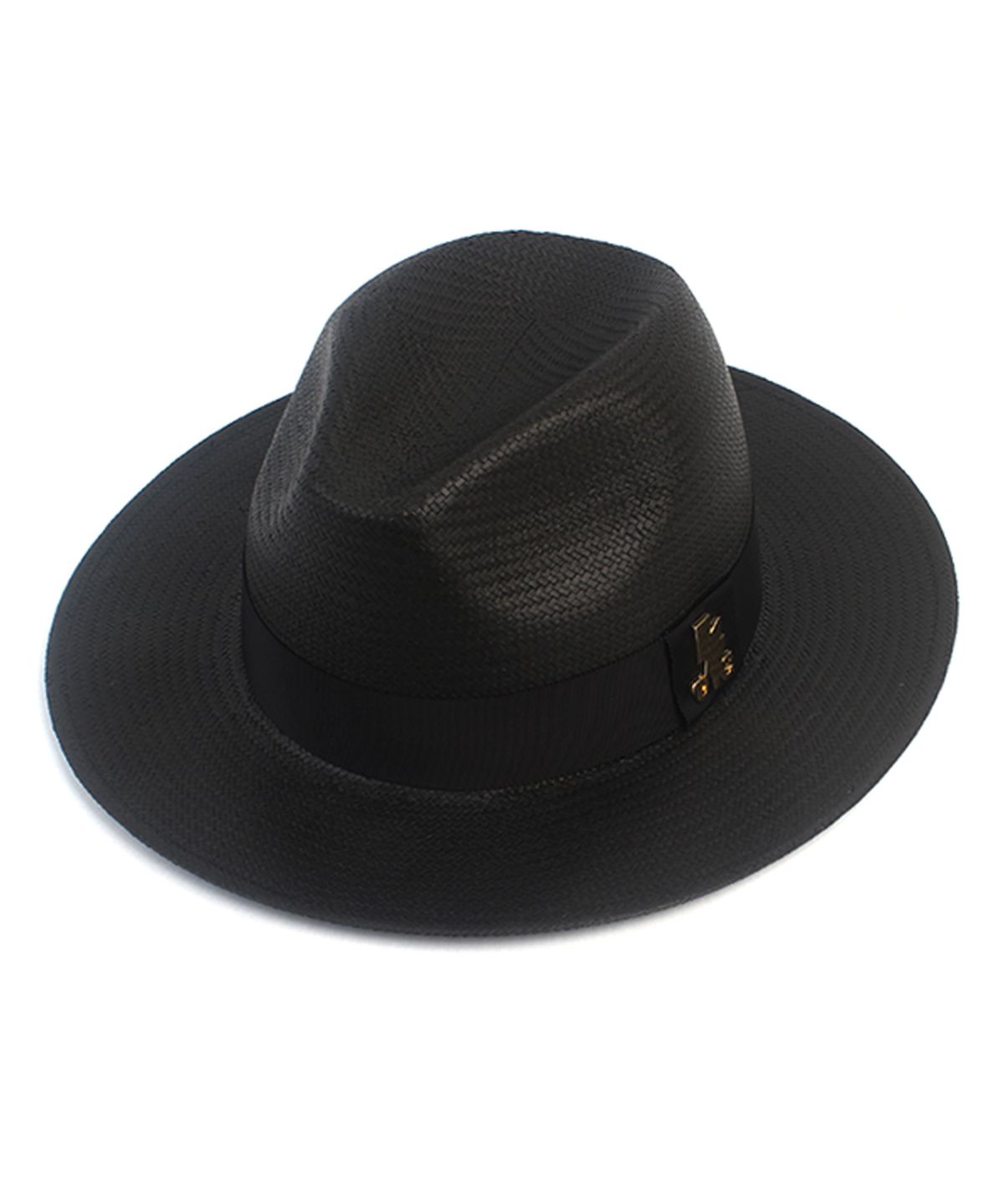 유니버셜 케미스트리(UNIVERSAL CHEMISTRY) Summer Basic Line Black Fedora 여름모자