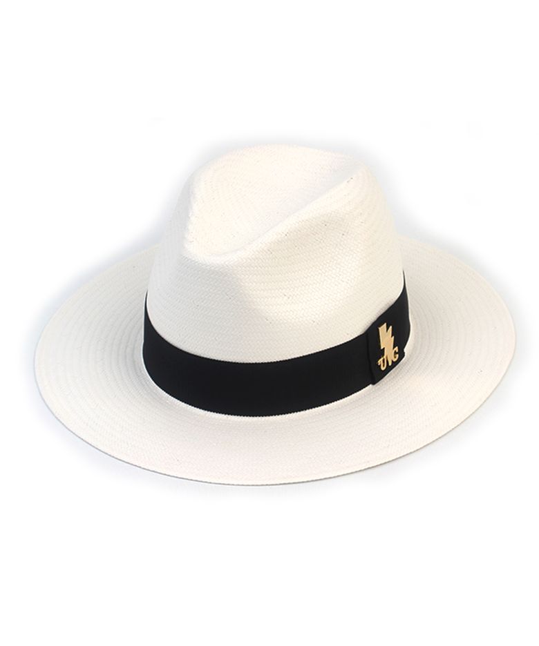 Summer Basic Line White Fedora 여름모자