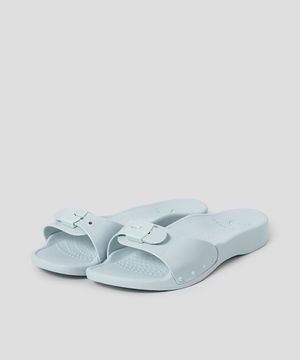 (WOMEN) PVC 원 스트랩 샌들  애플 그린 (HH44K2A13K)