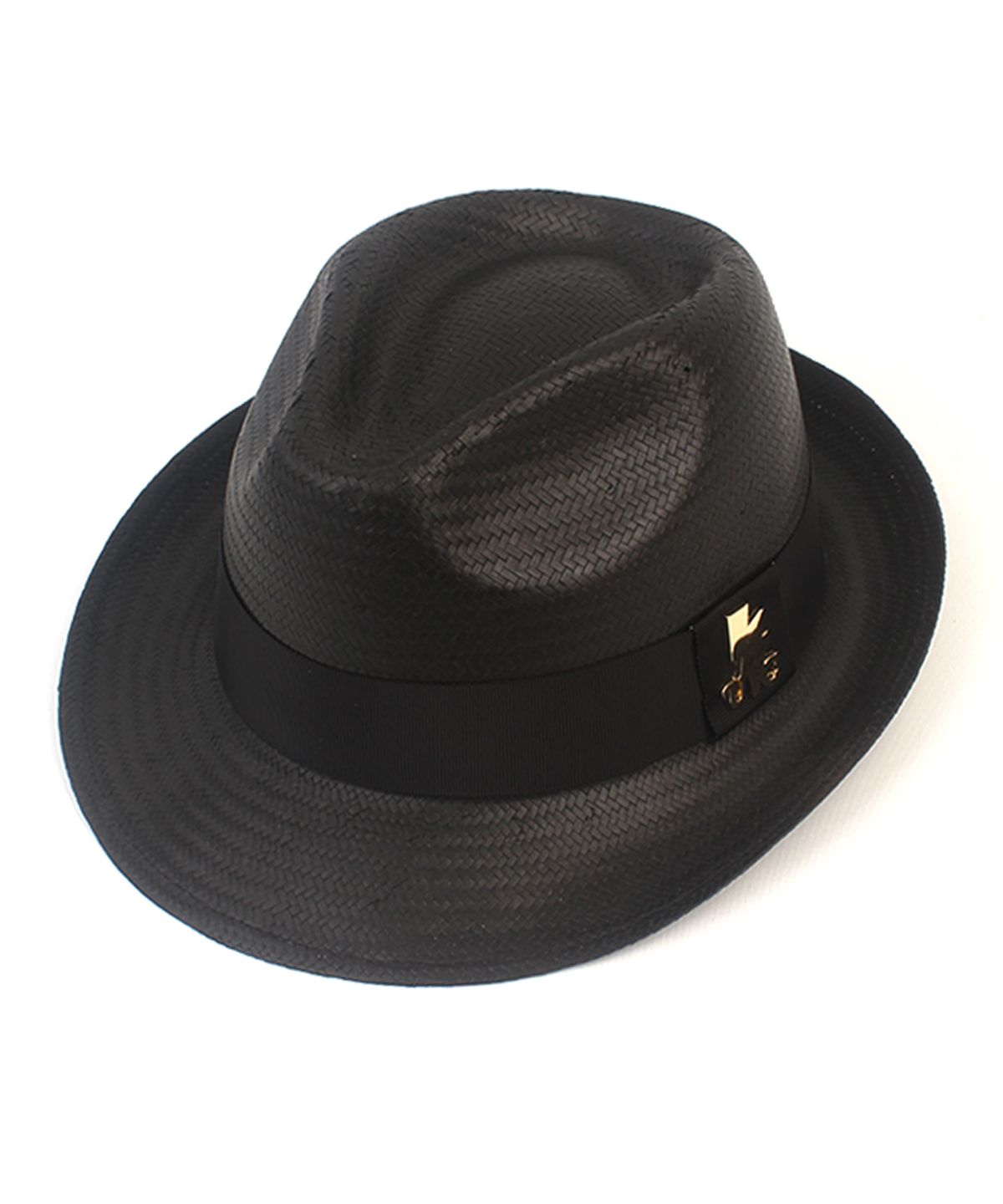 유니버셜 케미스트리(UNIVERSAL CHEMISTRY) BU Gentle Line Black Fedora 여름모자