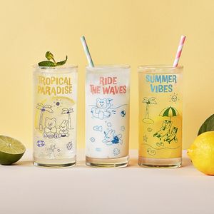 홀리몰리 데일리 유리컵 3종