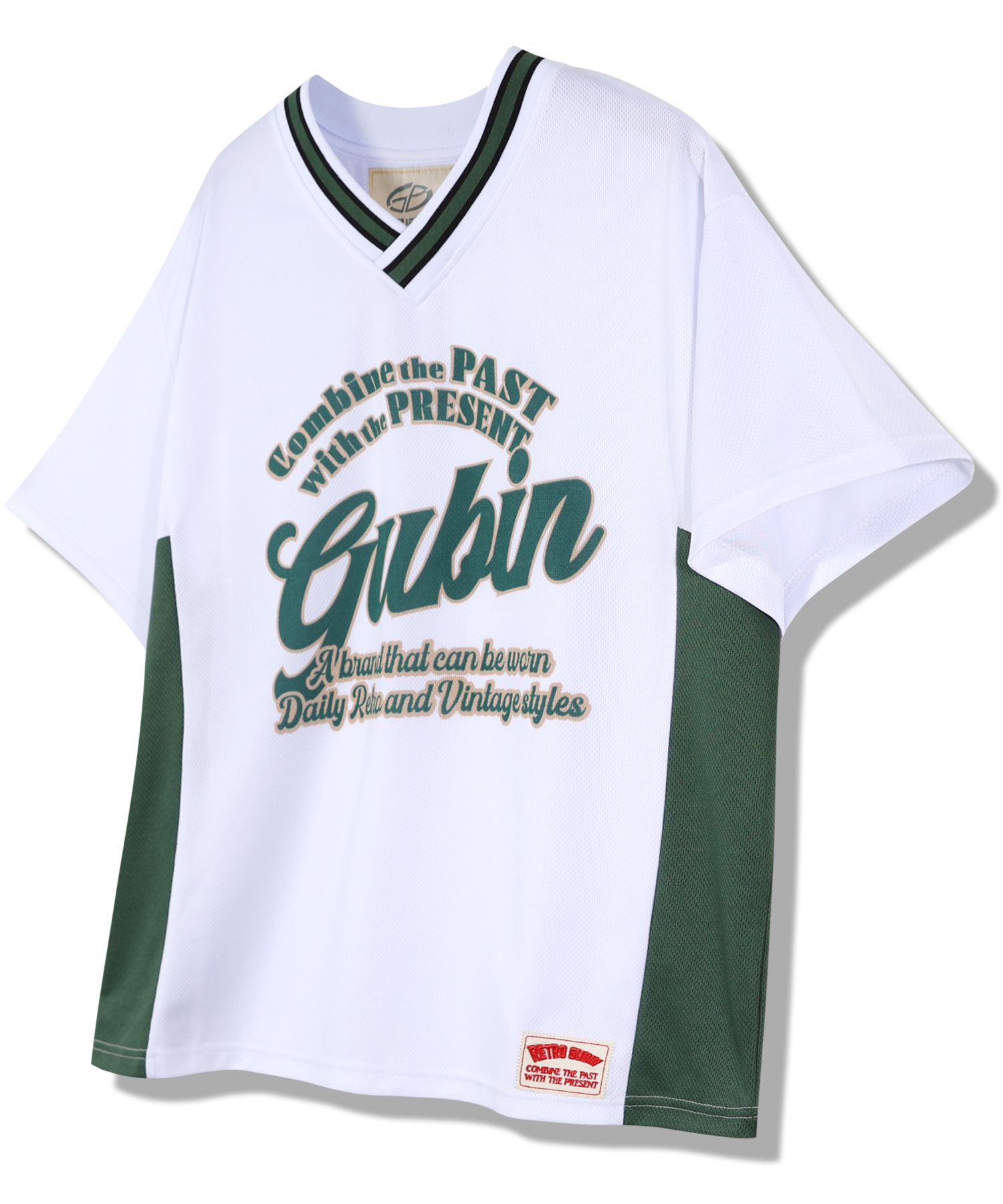★GUBIN★ V-Neck Football Jersey T-Shirt MUSINSA | GUBIN V-neck football jersey t-shirt