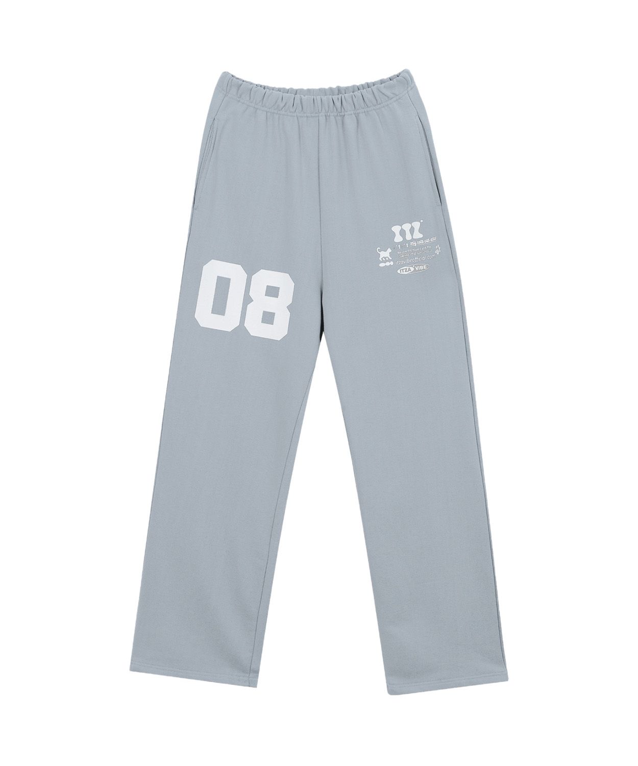 ★NCT着用ブランド★ITZAVIBE★08 MINI LOGO SWEAT PANTS ☆NCT着用ブランド☆ITZAVIBE☆08 MINI LOGO SWEAT PANTS