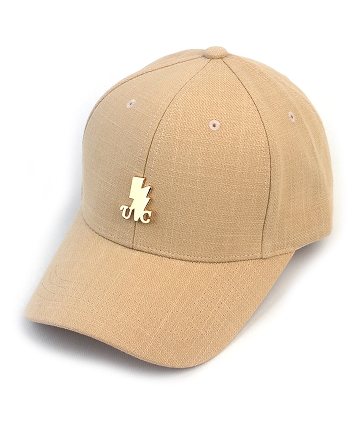 유니버셜 케미스트리(UNIVERSAL CHEMISTRY) Linen Thunder Beige Ballcap 린넨모자