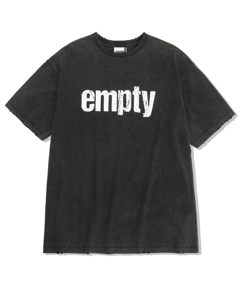 Empty Faded Short Sleeve_Vintage Black