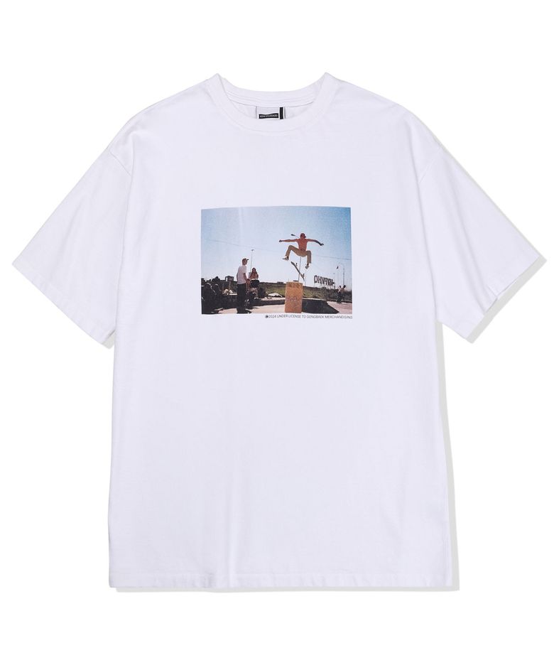 Skater Photo Short Sleeve_Off White