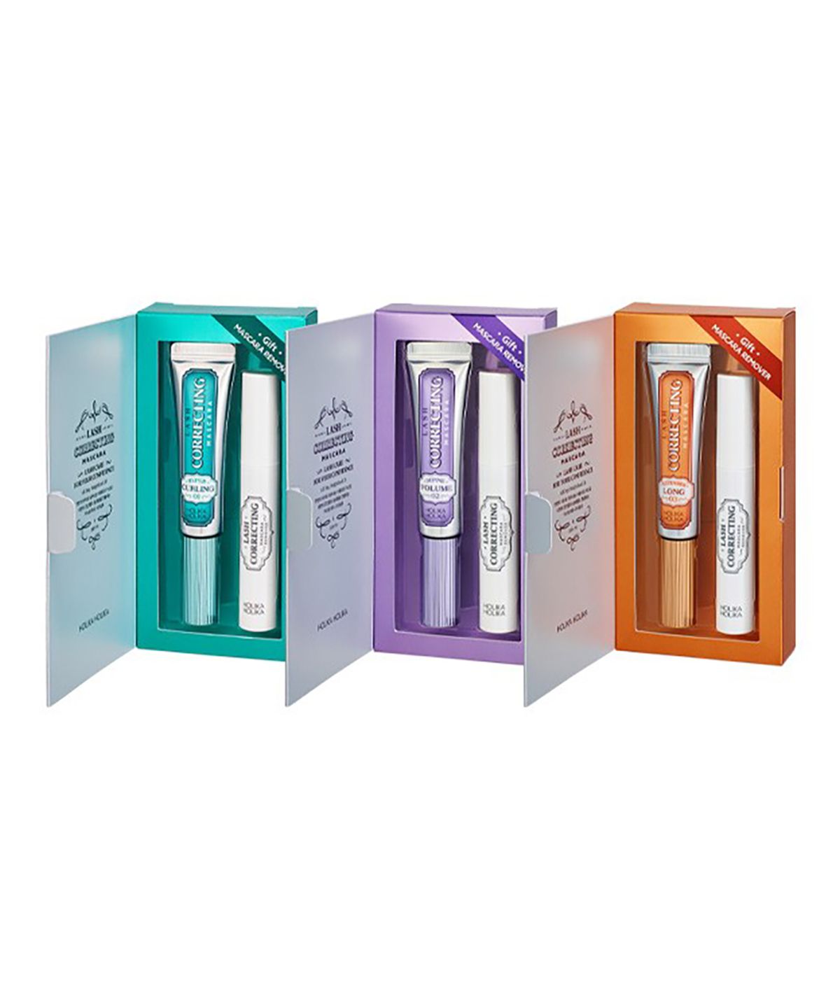 홀리카홀리카(HOLIKAHOLIKA) (리무버SET) 래쉬 코렉팅 마스카라