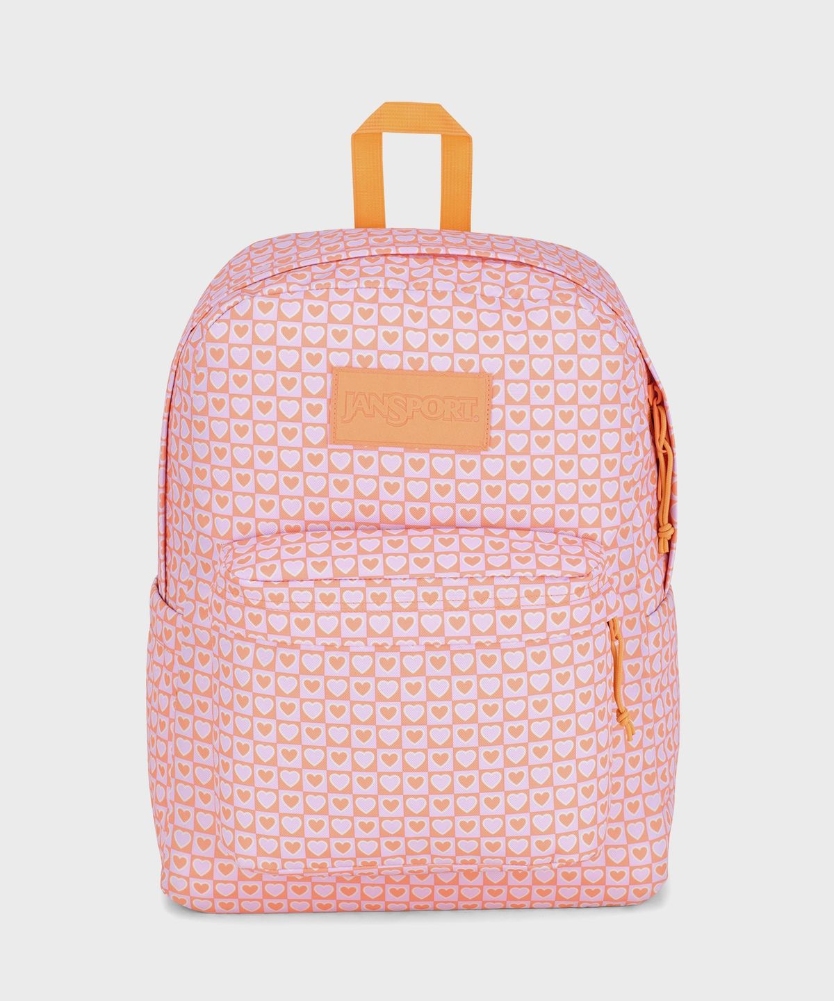 잔스포츠(JANSPORT) 슈퍼브레이크 플러스 랩탑 HYPED HEARTS PINK